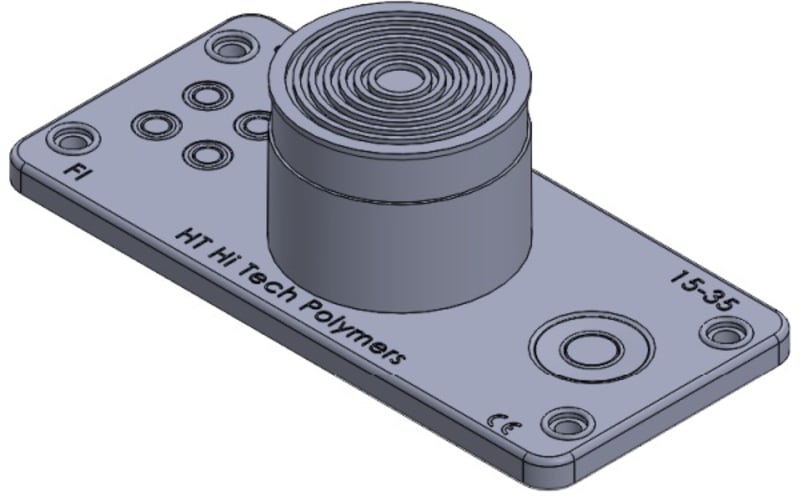 Function HIK-1 Cable Gland with RST Ring, 6 Cables