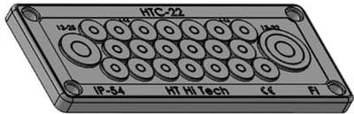 Multi cable flanges HTC-22