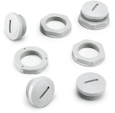 Schneider Electric Mureva BOX - blanking plug - grey - M20 IMT36163