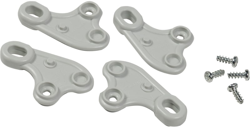 Schneider Electric NSYAEFTB Fixing lugs in thermoplastic PC and screws. for boxes = H150XL150 mm.
