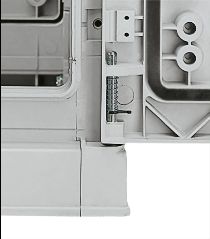 Schneider Electric Floor standing encl.polyester vers.PLAZT w/open plinth+canopy 1000X1250X420 IP44 NSYPLAZT10124G
