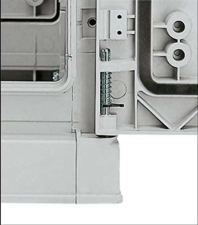 Schneider Electric Floor standing encl.polyester vers.PLAZT w/open plinth+canopy 750X1000X420 IP44 NSYPLAZT7104G