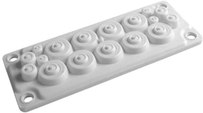 Multi cable flange HTC-17