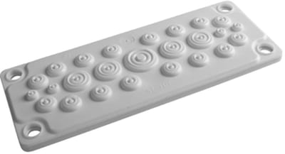 Multi cable flange HTC-25