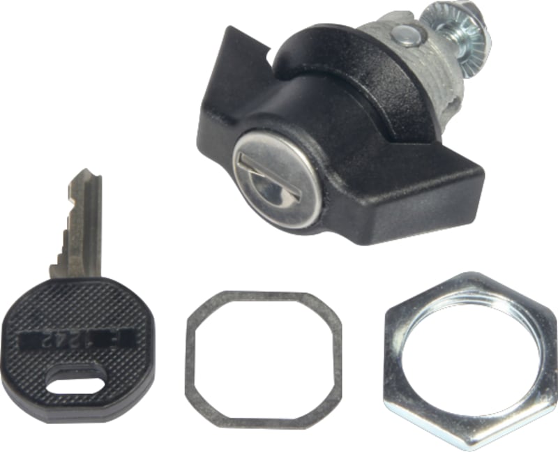 Fibox ARCA Lock Insert System 1242E Cylinder Key (LIS ARCA 1242E)