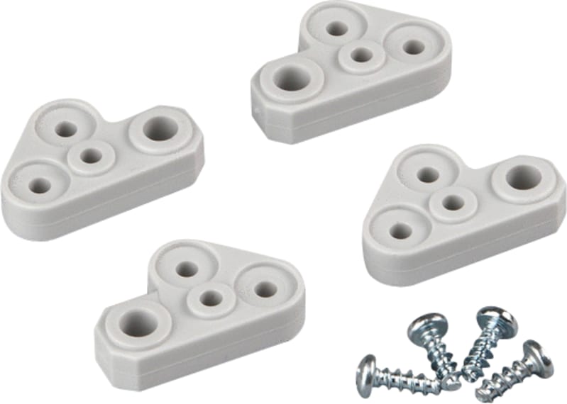 Ensto DFL1 Mounting Lug Set for DPCP Enclosures 4 pcs