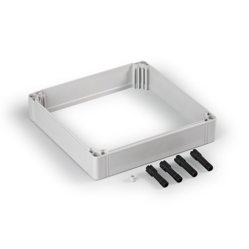 Legrand CUBO O OPCP404006E Extension Frame 400x400x55mm Grey Polycarbonate