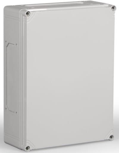 Ensto Enclosure 300x400x132 mm with Grey Cover 4xF2 Openings