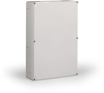 Ensto Cubo C Enclosure 400 x 600 x 132 mm Grey with Cover