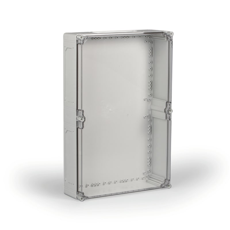 Ensto Enclosure 400x600x132 mm 6xF2 Openings Clear Cover (CPCF406013T)