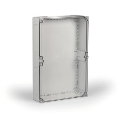 Ensto Enclosure 400x600x132 mm 6xF2 Openings Clear Cover