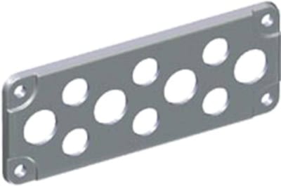 Ensto F2203 Membrane Flange Size F2 for 9xØ18 + 24xØ14 mm TPE