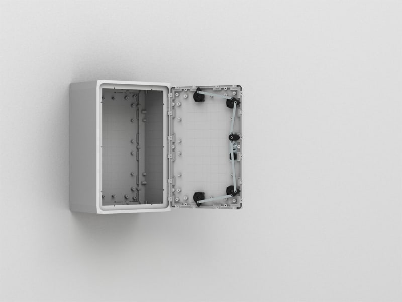 nVent HOFFMAN UDPT5050 Polyester Wall-Mounted Enclosure 500×500×320 mm IP54