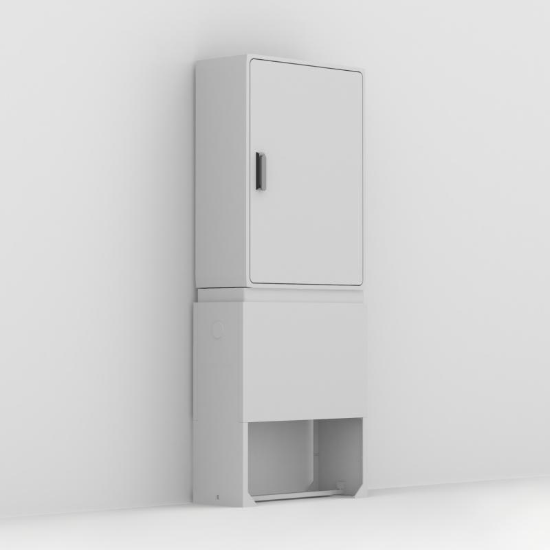 nVent HOFFMAN UMPS7532 Plinth, 900X780X310, Fibre glass, RAL7035