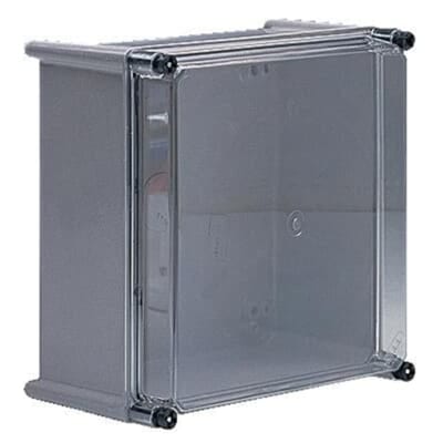 ABB APO complete housing. AT11 Housing 603X372X175 Housing with transparent cover,IP66, IK08, with cover screws UL and CSA approval 4TBO856064C0100