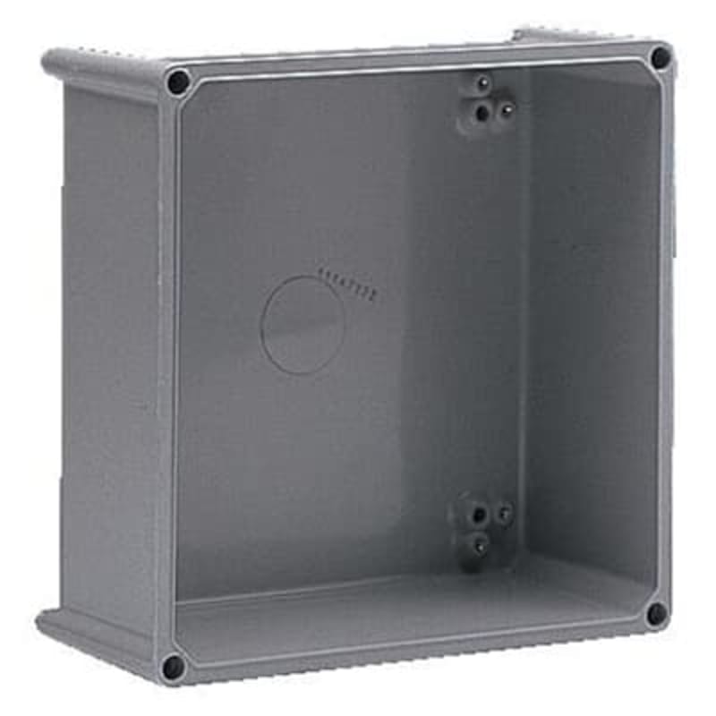 ABB APO iso-distributors. AU51 bottom part 480X300X130 closed APO RAL7035 closed on all sides 4TBO856004C0100