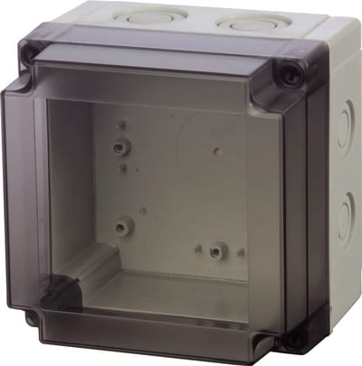 KUNSTSTOFFKAPS.130X130X100KLAR (PCM125/100T)