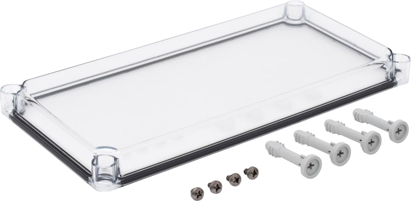 Cover CLEAR 380X190X30 (EKM30-T)