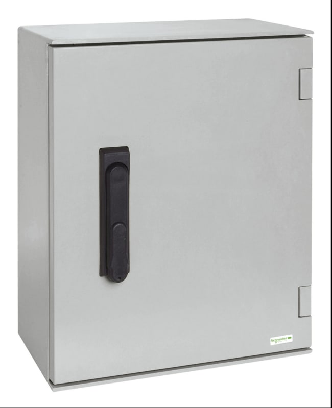 Schneider Electric NSYPLM64VG wall-mounting enclosure polyester monobloc IP66 H647XW436XD250MM 3POINTS lock