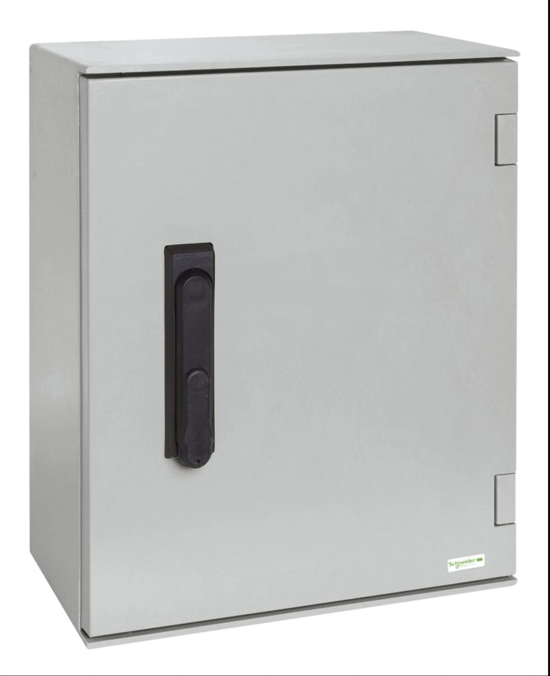 Schneider Electric wall-mounting enclosure polyester monobloc IP66 H847XW636XD300MM 3POINTS lock NSYPLM86VG