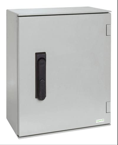Schneider Electric wall-mounting enclosure polyester monobloc IP66 H847XW636XD300MM 3POINTS lock NSYPLM86VG