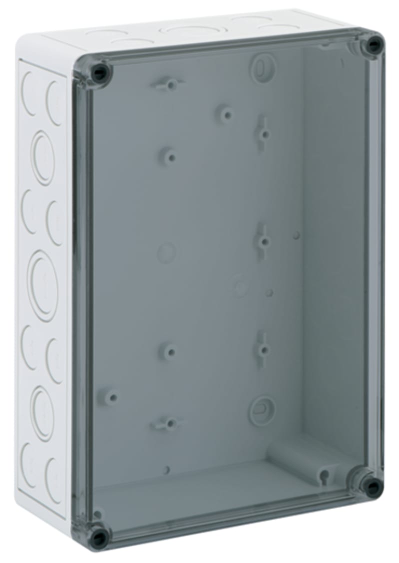 TK PS, grey/transp., 254X180X90 (10600801)
