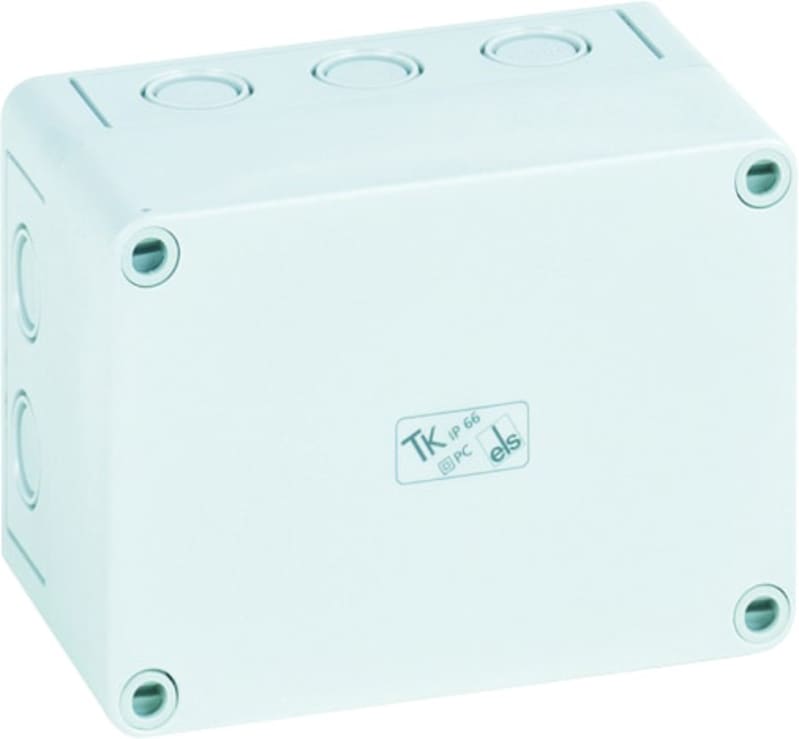 TK PC, grey, 130X94X81, with metric knockouts (TK PC1309-8-M)