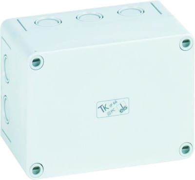 TK PC, grey, 130X94X81, with metric knockouts