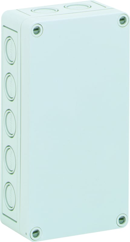 TK PC, grey, 180X94X57, with metric knockouts (TK PC1809-6-M)