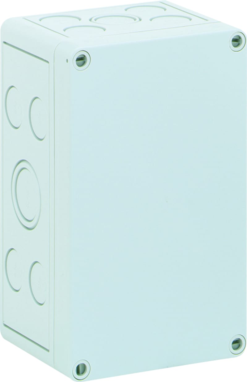 TK PC, grey, 180X110X90,with metric knockouts (TK PC1811-9-M)