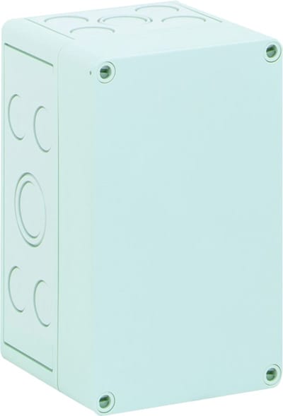 TK PC, grey,180X110X111,with metric knockouts