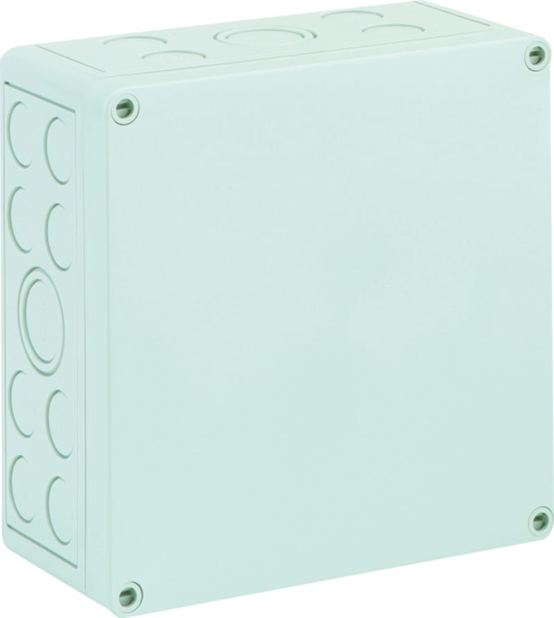TK PC, grey, 182X180X90,with metric knockouts (TK PC1818-9-M)