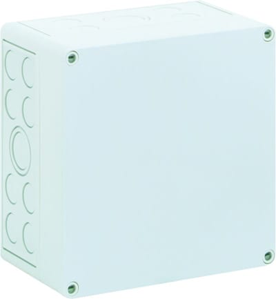 TK PC, grey,182X180X111,with metric knockouts