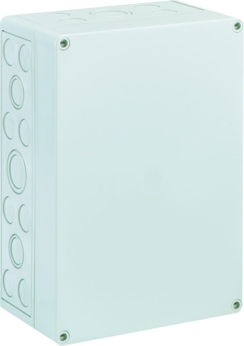 TK PC, grey,254X180X111,with metric knockouts (TK PC 2518-11-M)
