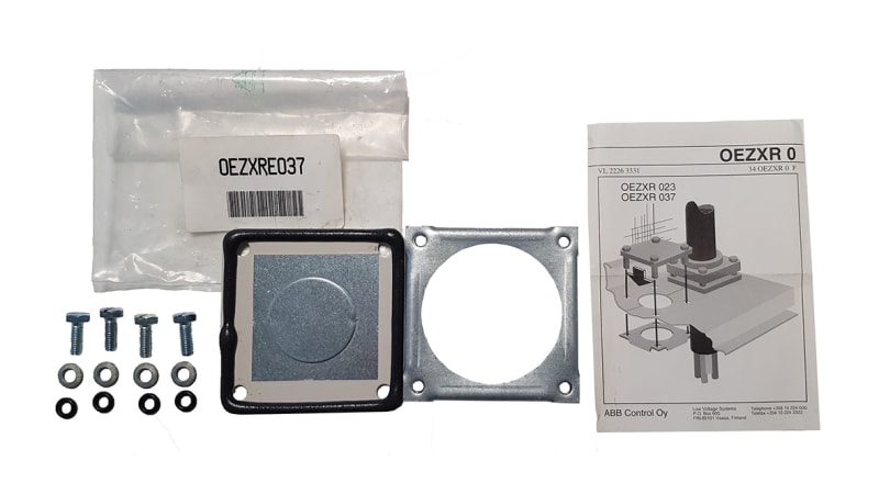 ABB OEZXRE023 EMC ring-flange covers with knock-out openings 22.5mm