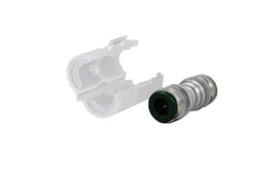 Pipe coupling 8/4.4 mm +Cover