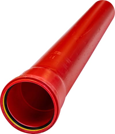 PP Cable Conduit 110mm SN4 6M RED