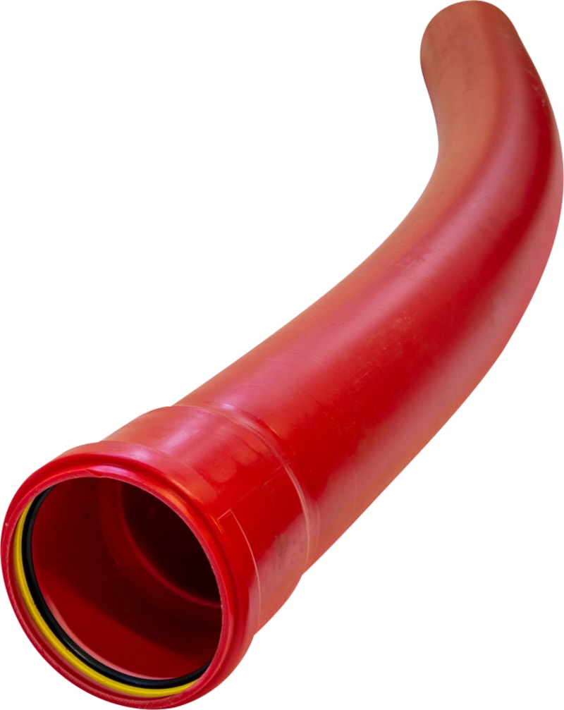 BEND 110mm 30° R=0,6M RED (340911306R)