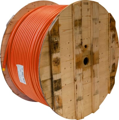 1-L DL FIBRE PIPE 20mm 1000M Orange
