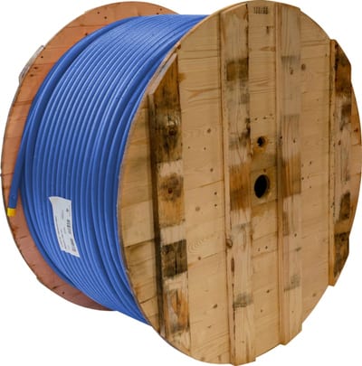 1-L DL FIBRE PIPE 25mm 750M BLUE