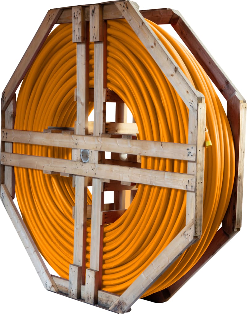 1-L DL FIBRE PIPE 40mm 500M Orange (322040X3,7-500MOR)