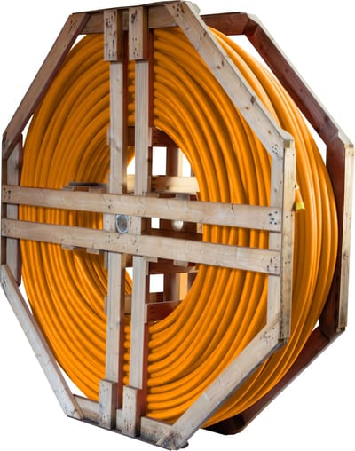1-L DL FIBRE PIPE 40mm 500M Orange