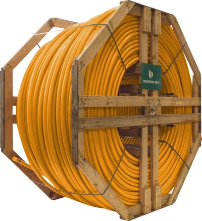 1-L DL FIBRE PIPE 50mm 1000M Orange