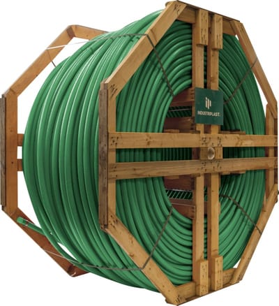 1-L SUB FIBRE PIPE 40mm 1500M Green