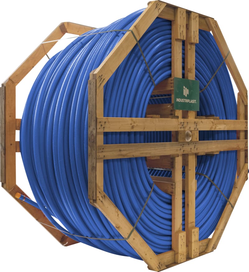 1-L SUB FIBRE PIPE 40mm 1500M BLUE (322040X2,0BL)