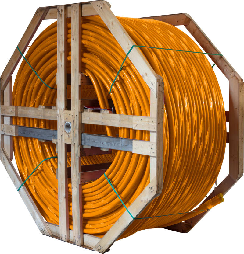 2-L SUB FIBRE PIPE 40mm 750M Orange (322040SUB2OR)