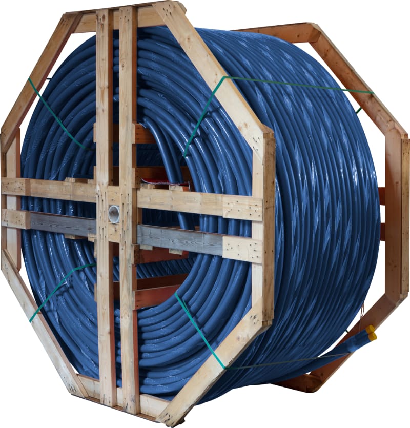 2-L SUB FIBRE PIPE 40mm 750M BLUE (322040SUB2BL)