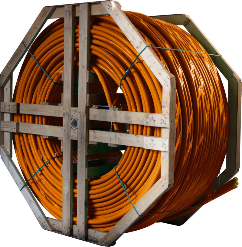 3-L SUB FIBRE PIPE 40mm 500M Orange (322040SUB3OR)