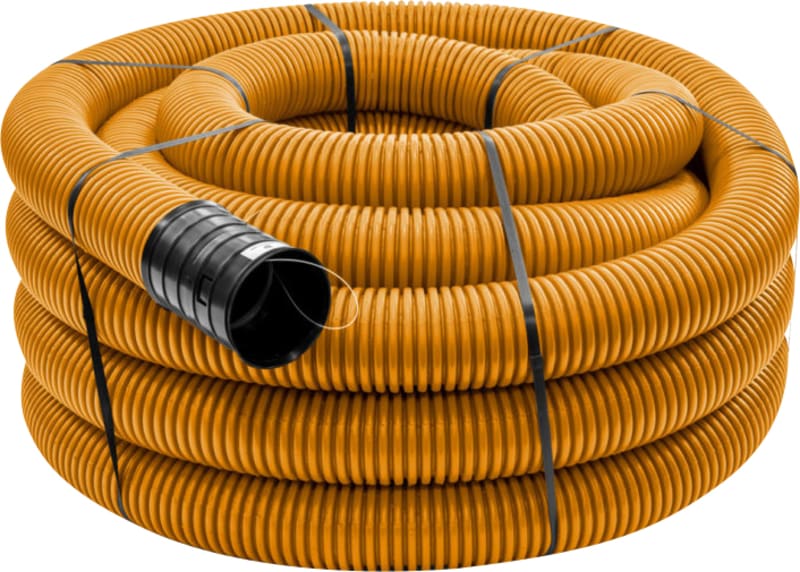 DV Corrugated PIPE with WIRE 50mm 50M PE OR (3222050-Kgor)