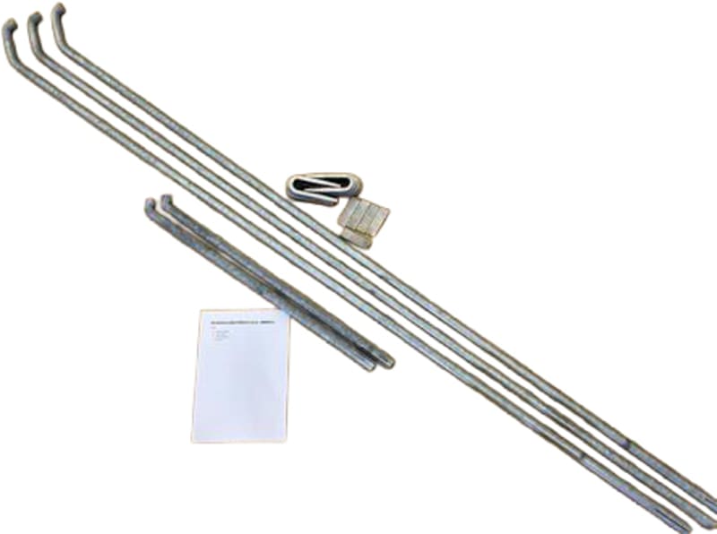 Iron Pole Strut 25 × 1780 mm, Set (2800809)